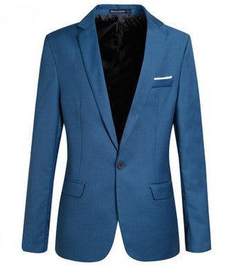 Men's Slim Suit Casual Jacket - Amazitshop