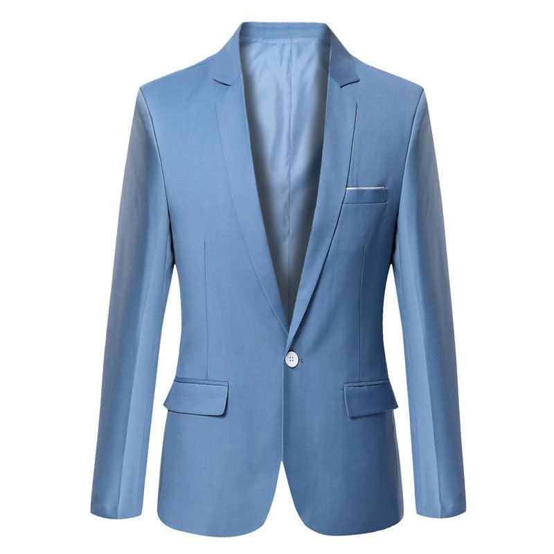 Men's Slim Suit Casual Jacket - Amazitshop