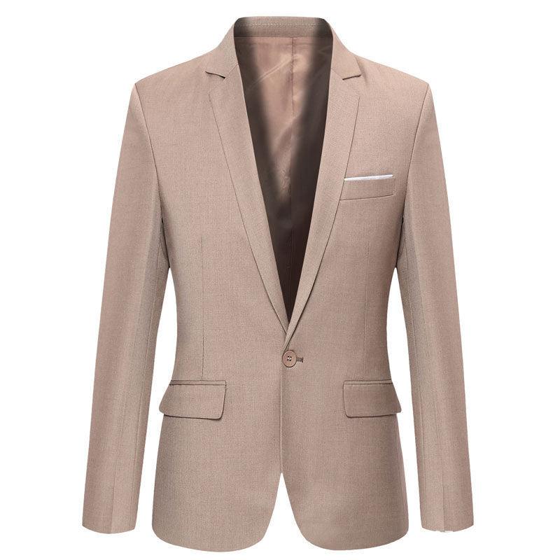 Men's Slim Suit Casual Jacket - Amazitshop