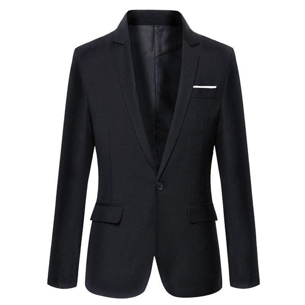 Men's Slim Suit Casual Jacket - Amazitshop