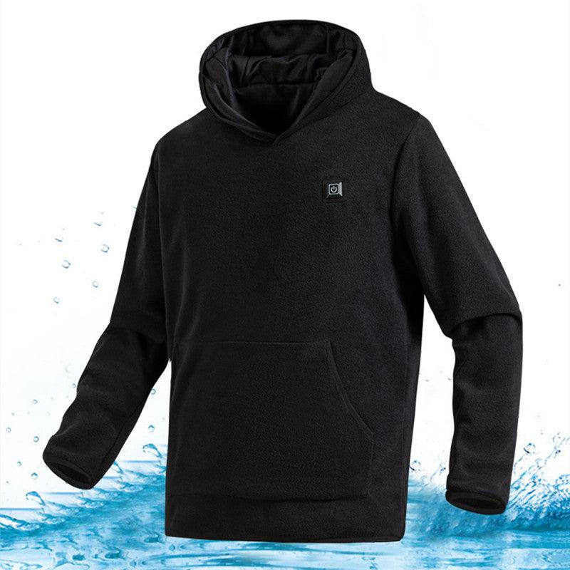 Men's Temperature Control Heating Long Sweater - Amazitshop