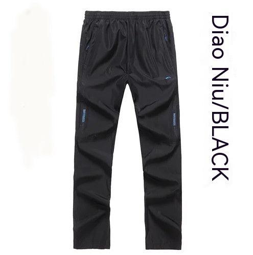 Men's Winter Fleece - lined Quick - drying Polyester Trousers - Amazitshop