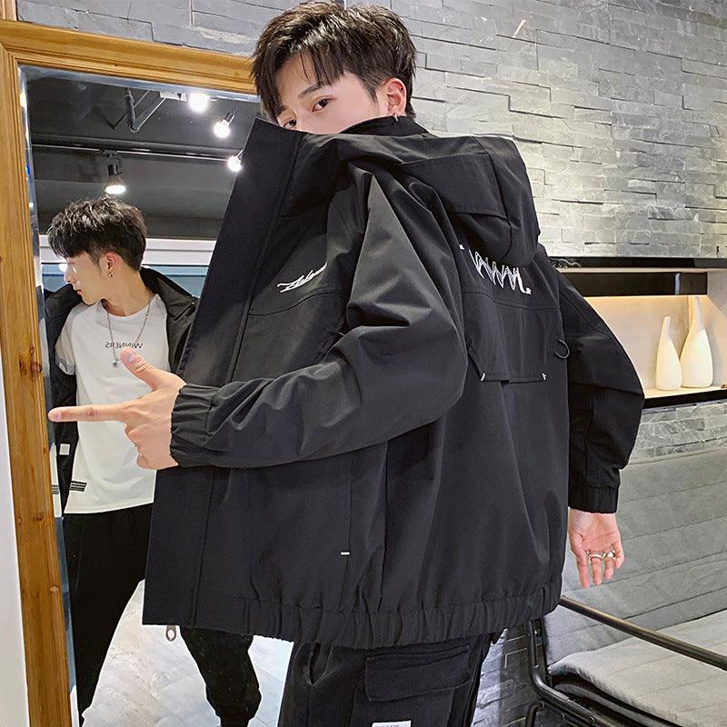 men"s work coat new fashion jacket in spring and autumn of - Amazitshop