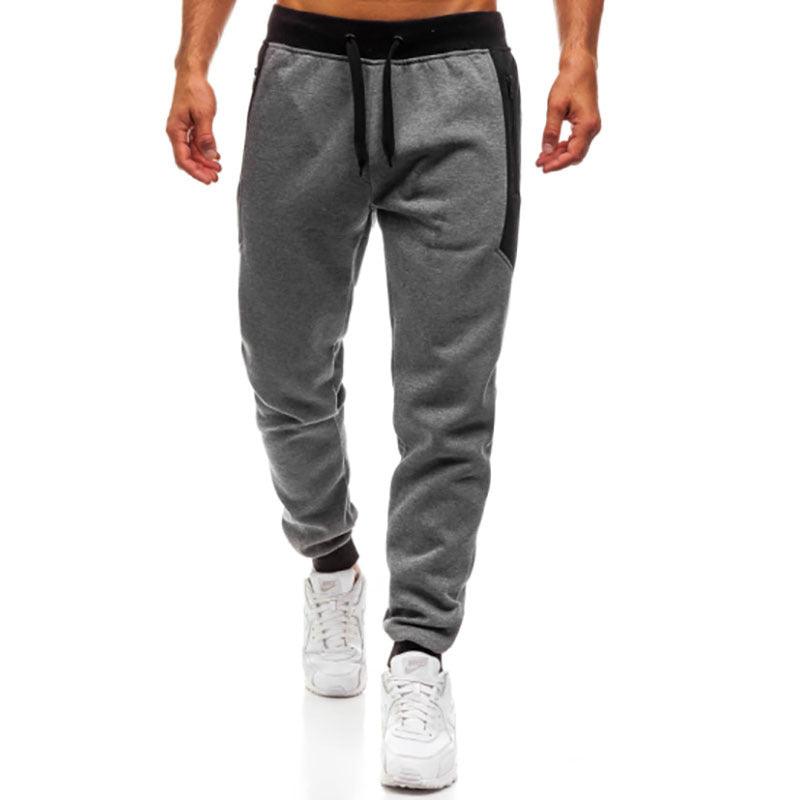 Men's Zipper Pocket Sports Trousers - Amazitshop