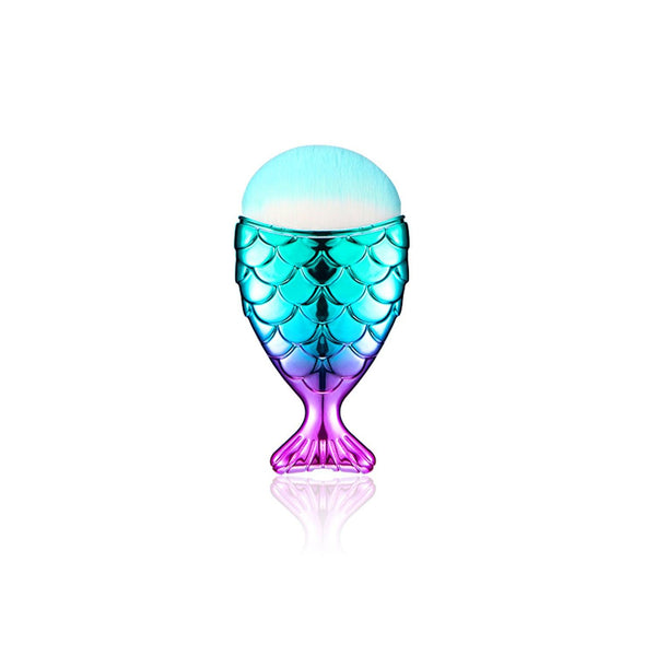 Mermaid Shaped Makeup Brushes - Amazitshop