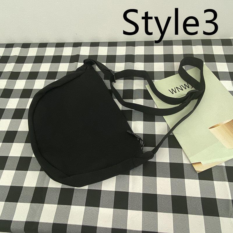 Messenger Bag Men's Canvas Bag Shoulder Bag Boys Light And Versatile Small Satchel - Amazitshop