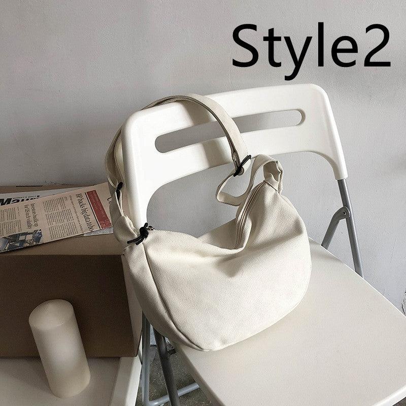 Messenger Bag Men's Canvas Bag Shoulder Bag Boys Light And Versatile Small Satchel - Amazitshop