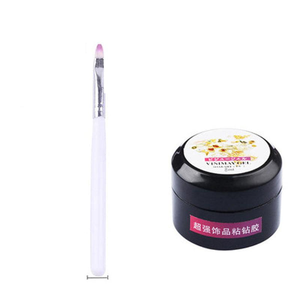 Metal Rivets Rhinestone Nail Decorations Mixed Box - Amazitshop