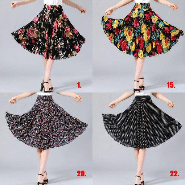 Middle - aged and elderly dancing skirts skirts - Amazitshop