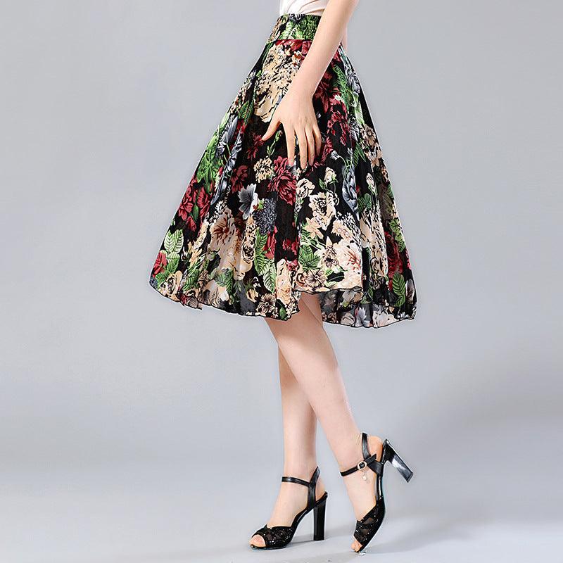 Middle - aged and elderly dancing skirts skirts - Amazitshop