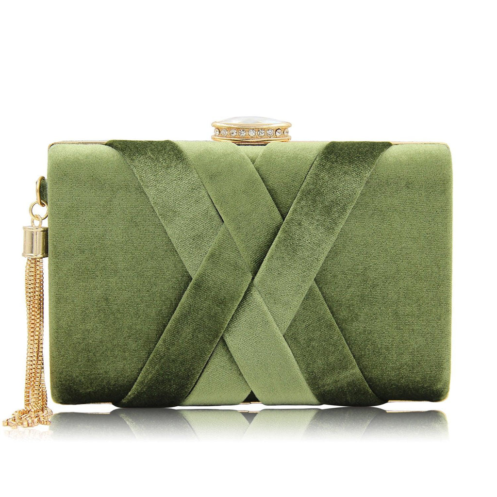 Milisente 2021 New Arrival Women Clutch Bags Top Quality Suede Clutches Purses Ladies Tassels Evening Bag Wedding Clutches - Amazitshop