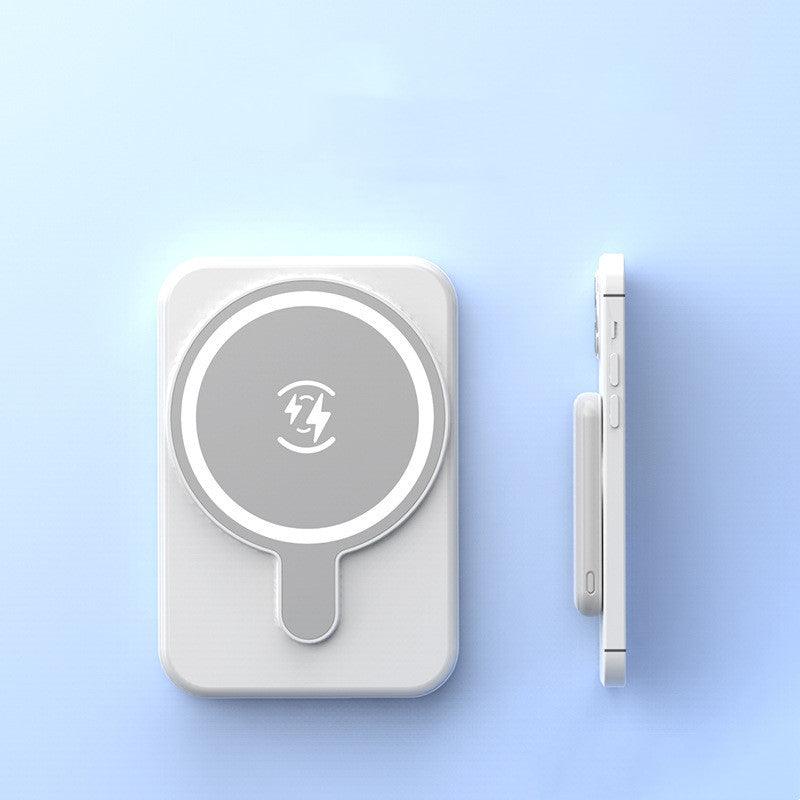 Mini Magnetic Power Bank 5000mAh Wireless - Amazitshop