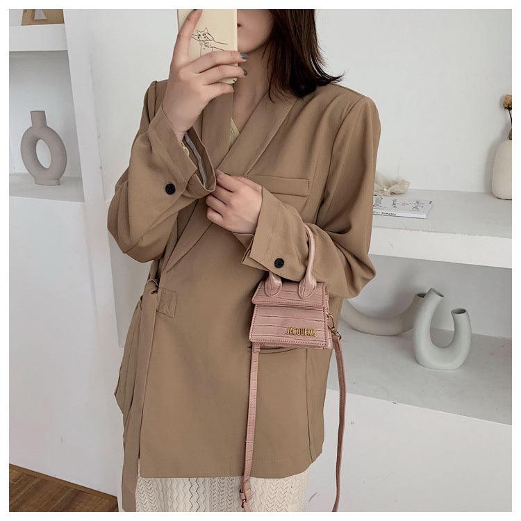 Mini Purses and Handbags for Women Crossbody Bag Famous Brand Totes Luxury Designer Hand Bags crocodile pattern - Amazitshop