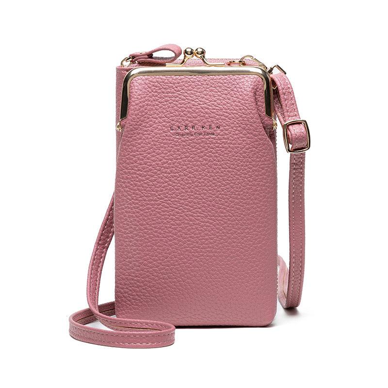 Mini Small Bag Mobile Phone Bag Fashionable Women'S Messenger Bag Coin Purse, New Small Bag Multifunctional Wallet - Amazitshop
