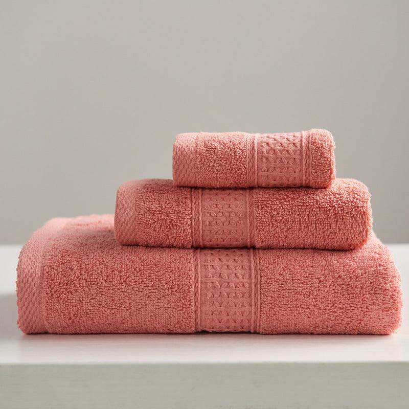 Minimalist Style Square Towel Towel Bath Towel Set Towel Pure Cotton - Amazitshop