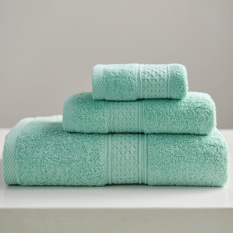 Minimalist Style Square Towel Towel Bath Towel Set Towel Pure Cotton - Amazitshop