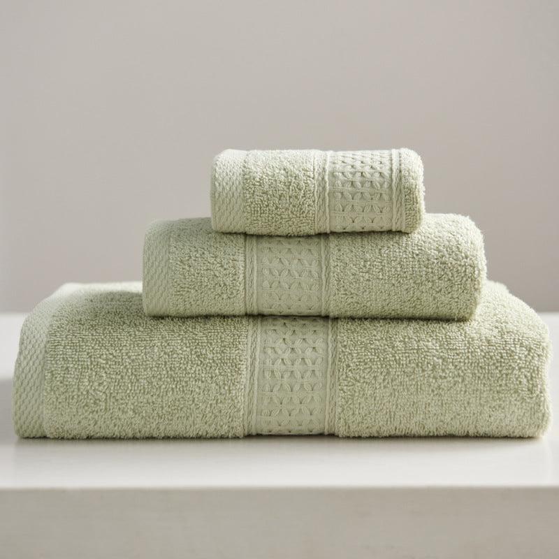 Minimalist Style Square Towel Towel Bath Towel Set Towel Pure Cotton - Amazitshop