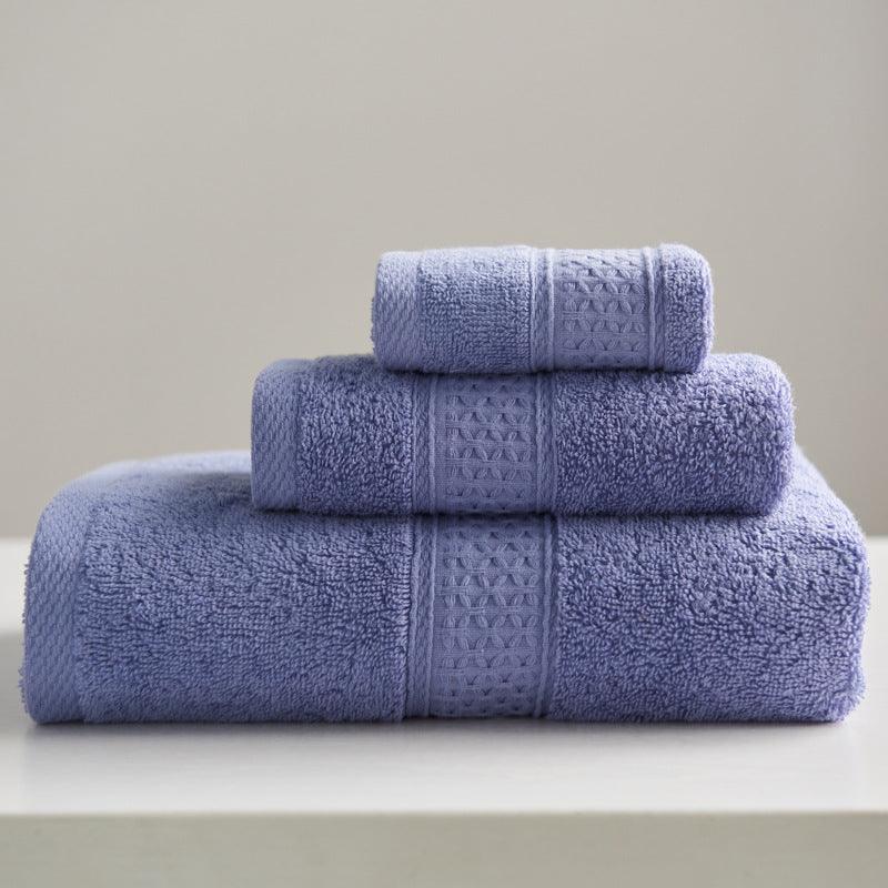 Minimalist Style Square Towel Towel Bath Towel Set Towel Pure Cotton - Amazitshop