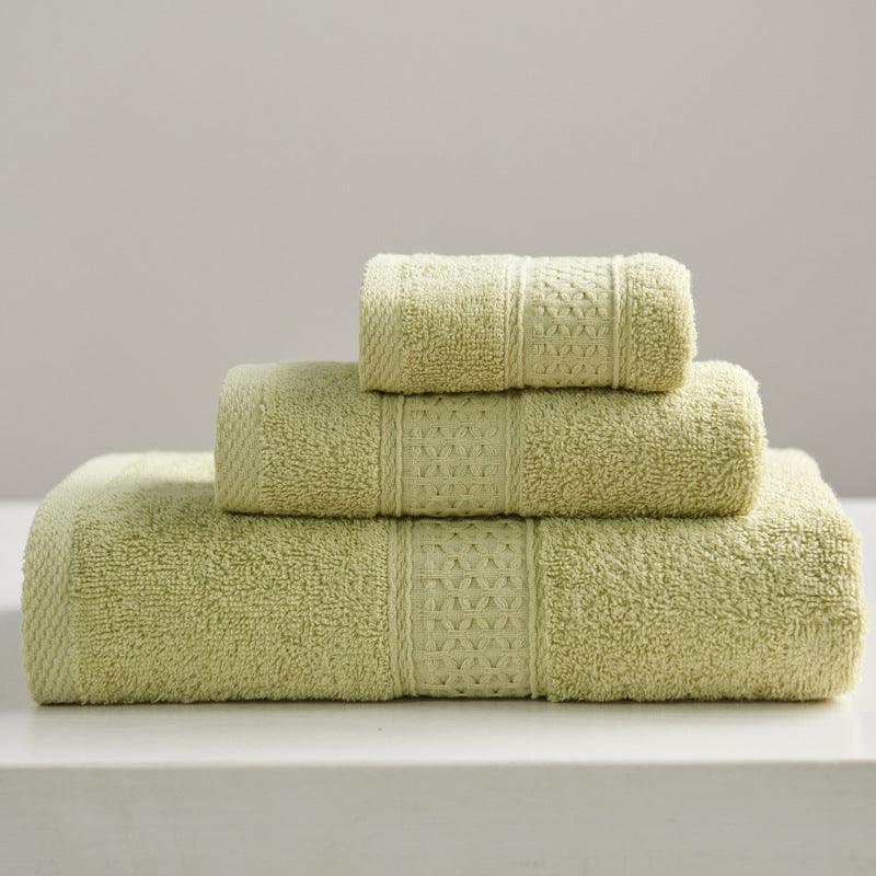 Minimalist Style Square Towel Towel Bath Towel Set Towel Pure Cotton - Amazitshop