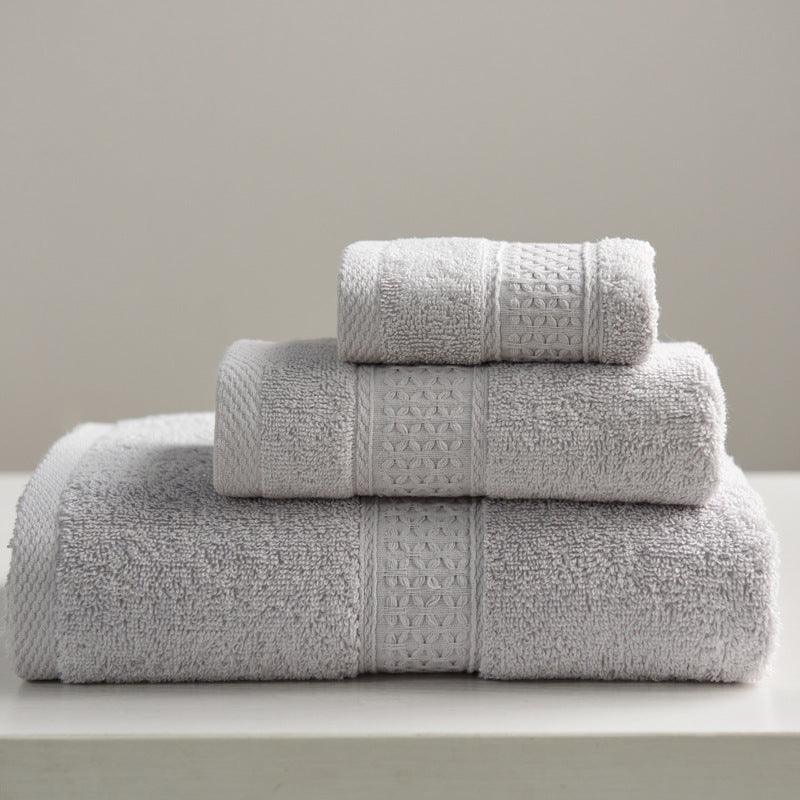 Minimalist Style Square Towel Towel Bath Towel Set Towel Pure Cotton - Amazitshop