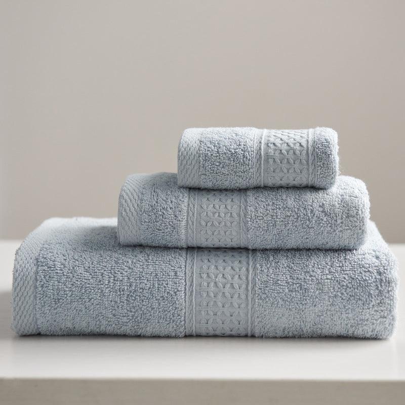 Minimalist Style Square Towel Towel Bath Towel Set Towel Pure Cotton - Amazitshop