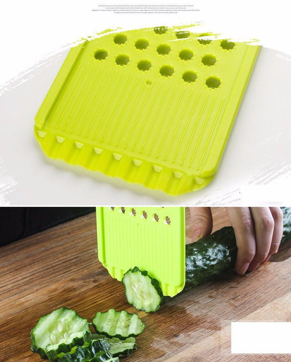 mulit - fuction kitchen tools vegetable carrot cucumber slicer grater wave cutter - Amazitshop