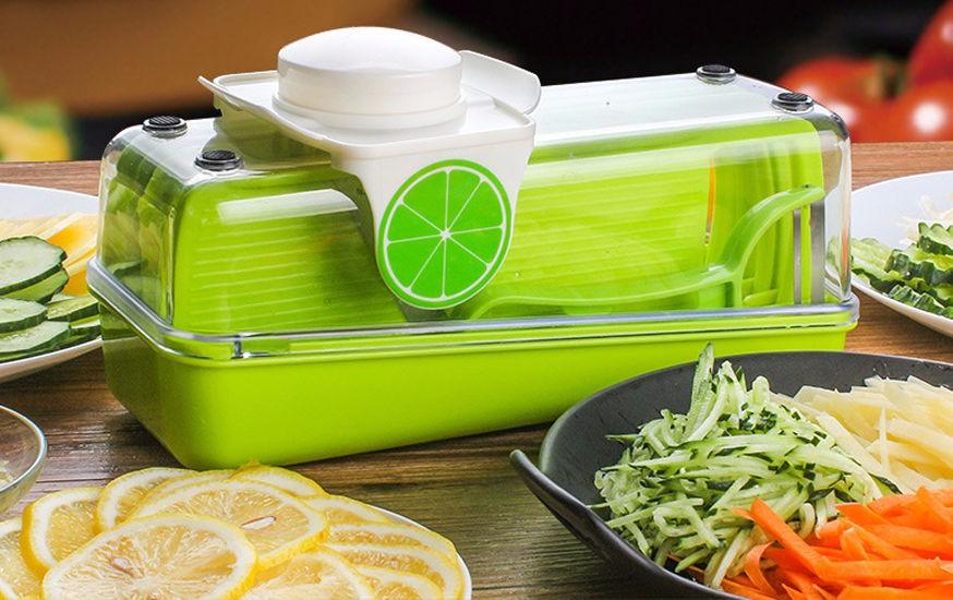 mulit - fuction kitchen tools vegetable carrot cucumber slicer grater wave cutter - Amazitshop