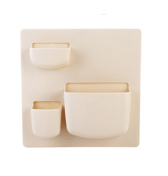 Multi - Function Punch - free Wall Hanging Storage Rack Kitchen Tools - Amazitshop