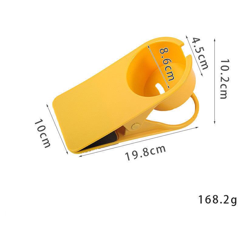 Multi - purpose Large Plastic Desk Cup Holder Tableside Storage Rack Bottle Desk Table Organizer - Amazitshop