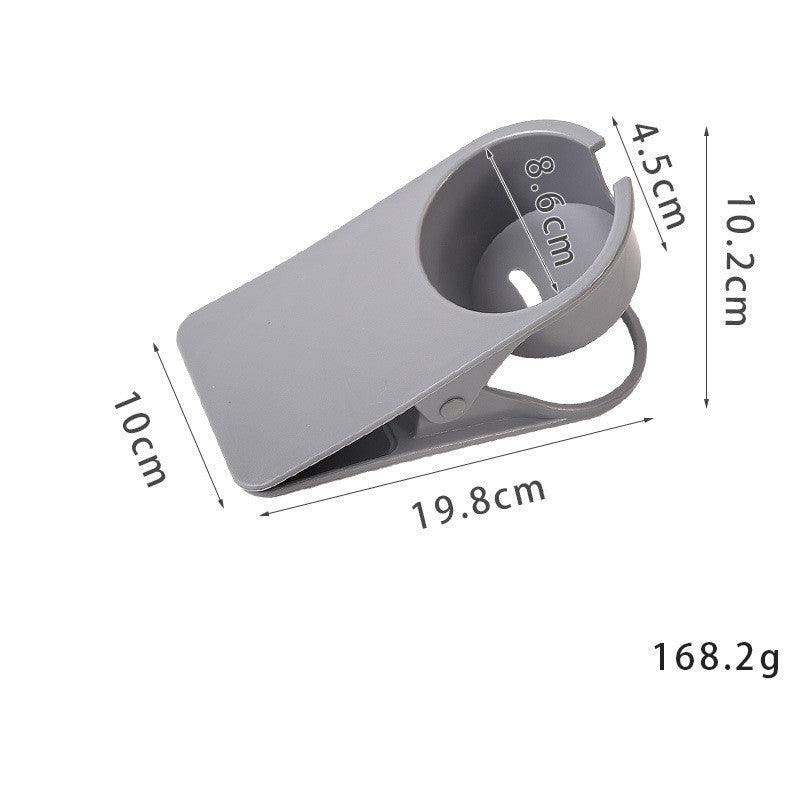 Multi - purpose Large Plastic Desk Cup Holder Tableside Storage Rack Bottle Desk Table Organizer - Amazitshop