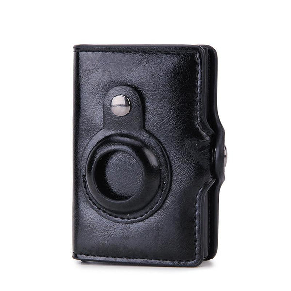 Multifunctional Card Holder Airtag Men's Short Card Holder Wallet Air Tag - Amazitshop