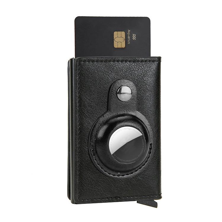Multifunctional Card Holder Airtag Men's Short Card Holder Wallet Air Tag - Amazitshop