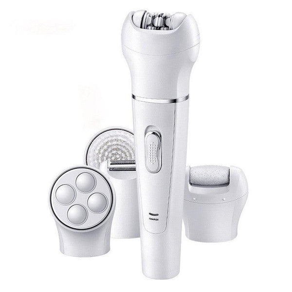 Multifunctional Combined Electric Epilator Facial Cleansing Brush - Amazitshop