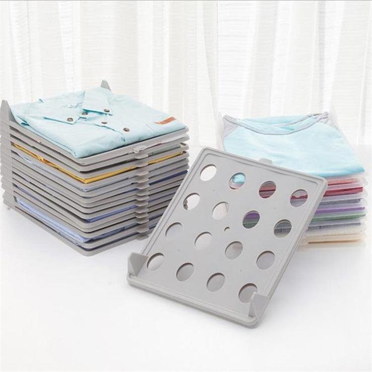 Multifunctional Durable Plastic Laundry Storage Fold Board Unique Clothing Shelves - Amazitshop