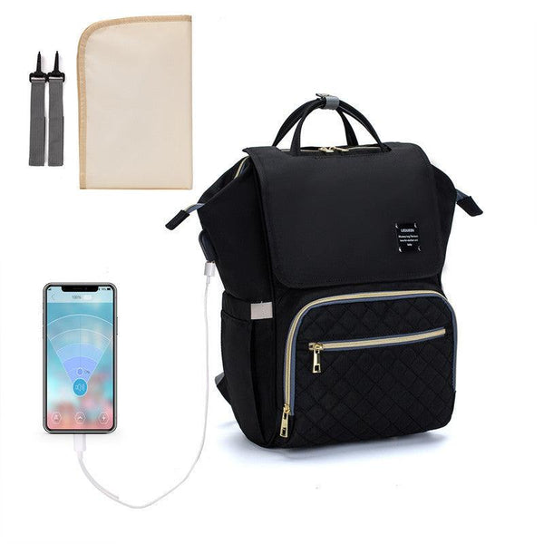 Multifunctional Large - capacity Baby Shoulder Bag - Amazitshop