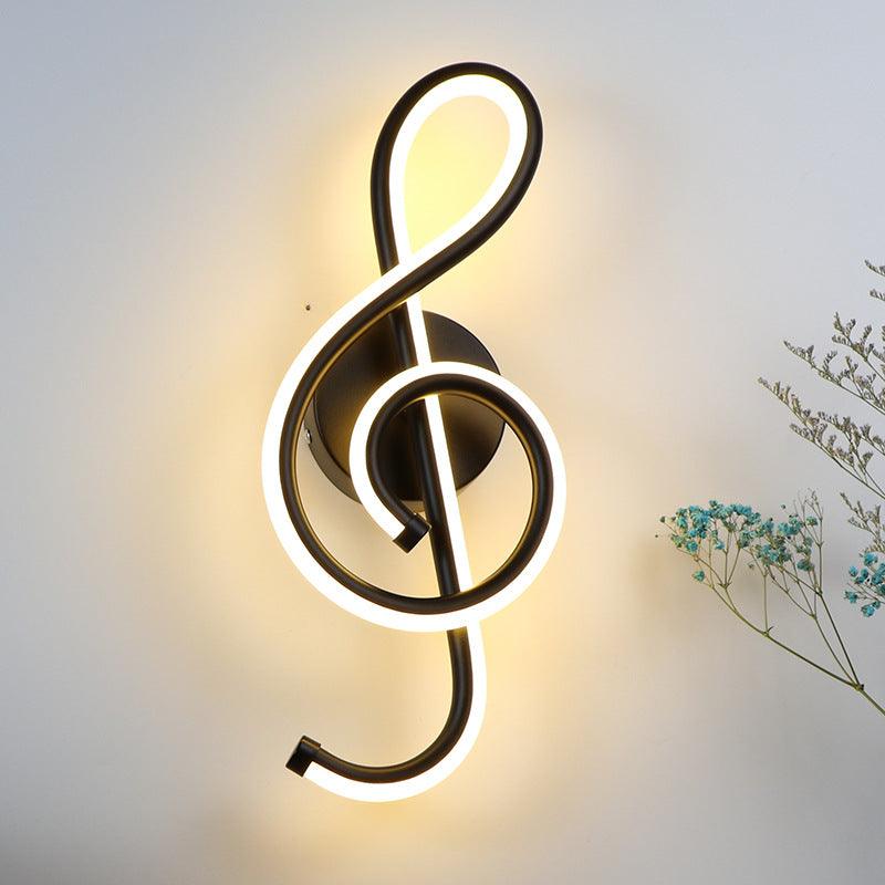 Music score home interior living room lighting - Amazitshop