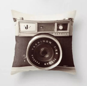 MUXUAN EBay Amazon Muxuan Aliexpress Explosion 3D Printing Camera Pillow Covers Super Soft Cushion Cover - Amazitshop