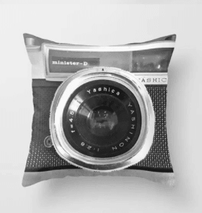 MUXUAN EBay Amazon Muxuan Aliexpress Explosion 3D Printing Camera Pillow Covers Super Soft Cushion Cover - Amazitshop