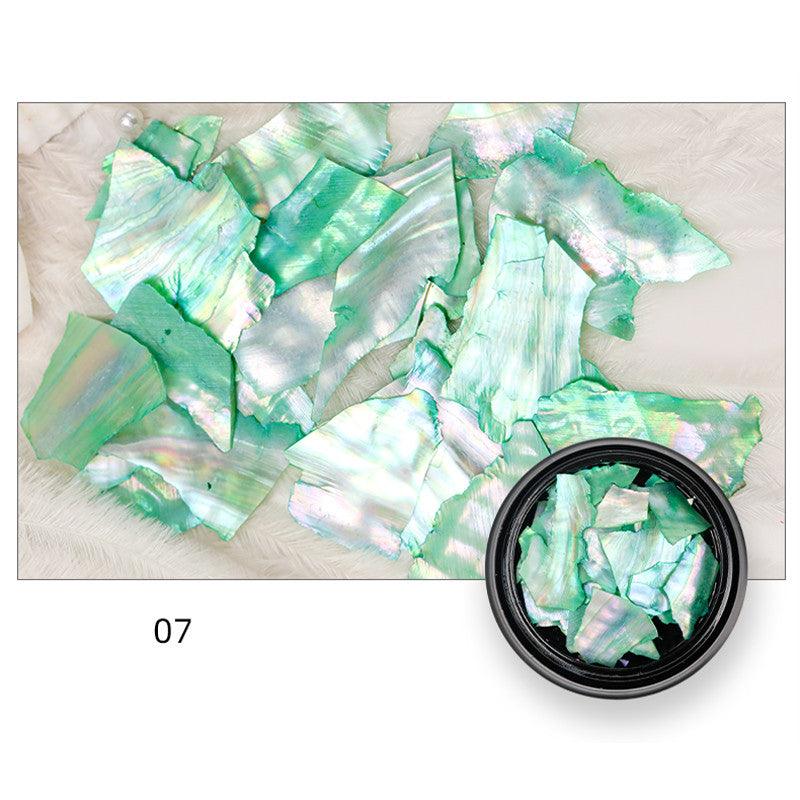 Nail Art Accessories Nail Shell Gold Foil Silver Foil Color Tin Foil Broken Gold Wire - Amazitshop