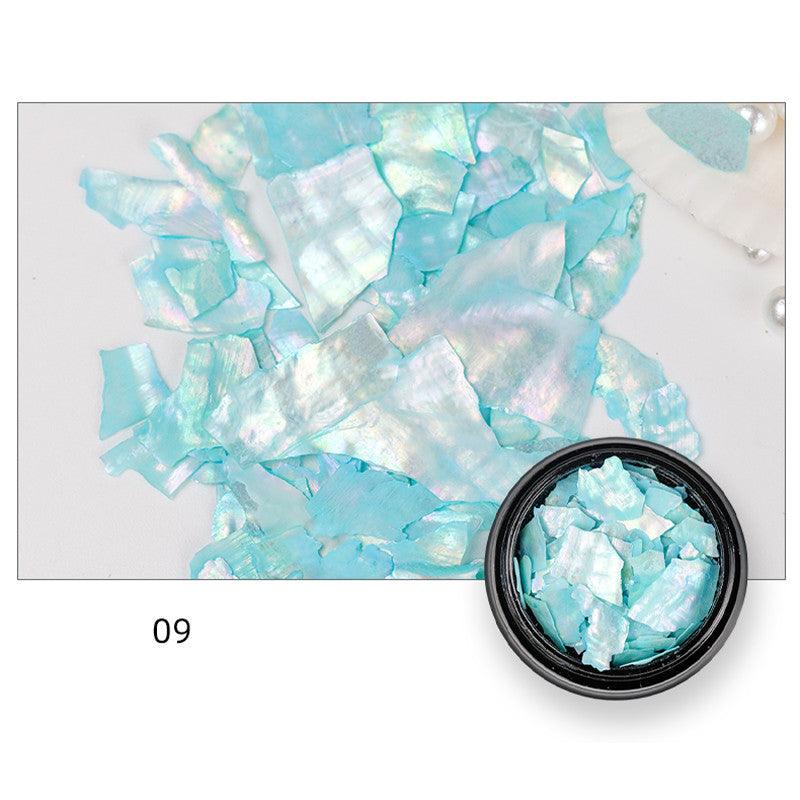 Nail Art Accessories Nail Shell Gold Foil Silver Foil Color Tin Foil Broken Gold Wire - Amazitshop