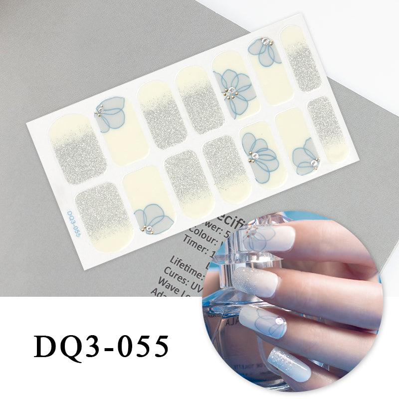 Nail Art Color Nail Stickers Simple Fashion - Amazitshop