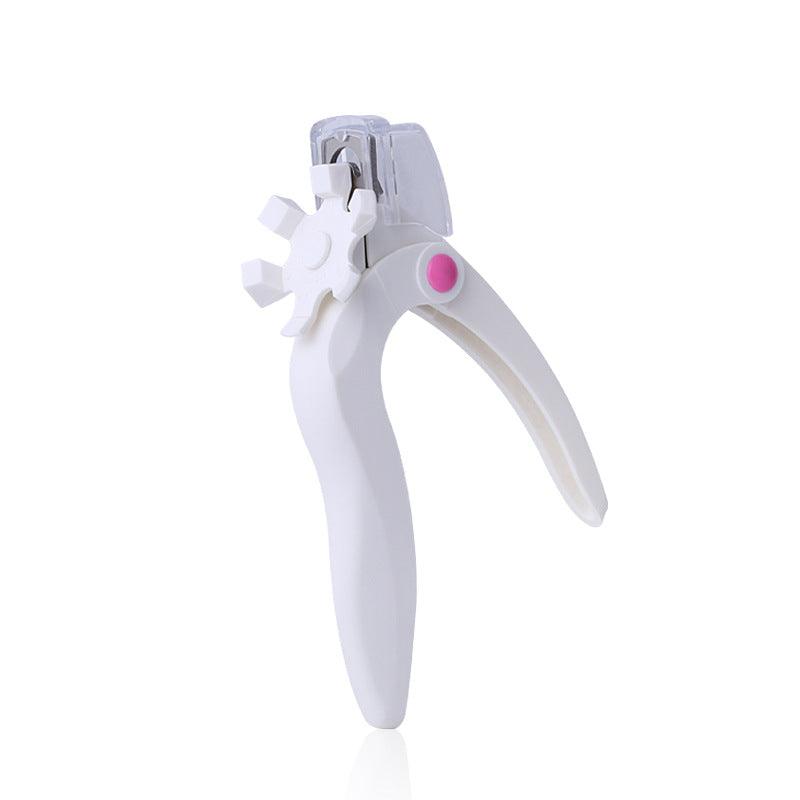 Nail Art Scissors False Nail Tips Edge Cutter - Amazitshop
