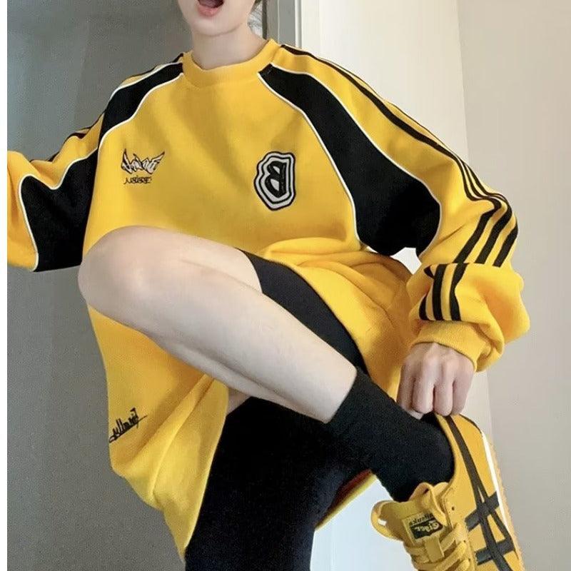 National Fashion Special - interest Design Emotional Round Neck Sweater - Amazitshop