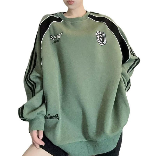 National Fashion Special - interest Design Emotional Round Neck Sweater - Amazitshop