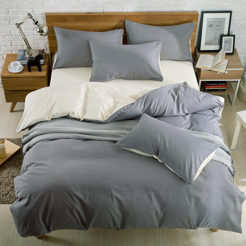 New Brushed Plain Bedding - Amazitshop