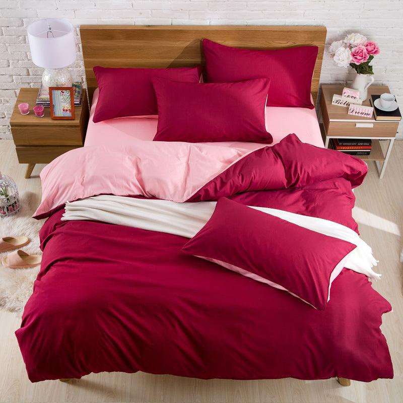 New Brushed Plain Bedding - Amazitshop