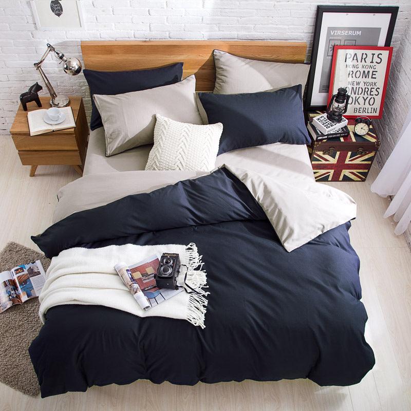 New Brushed Plain Bedding - Amazitshop