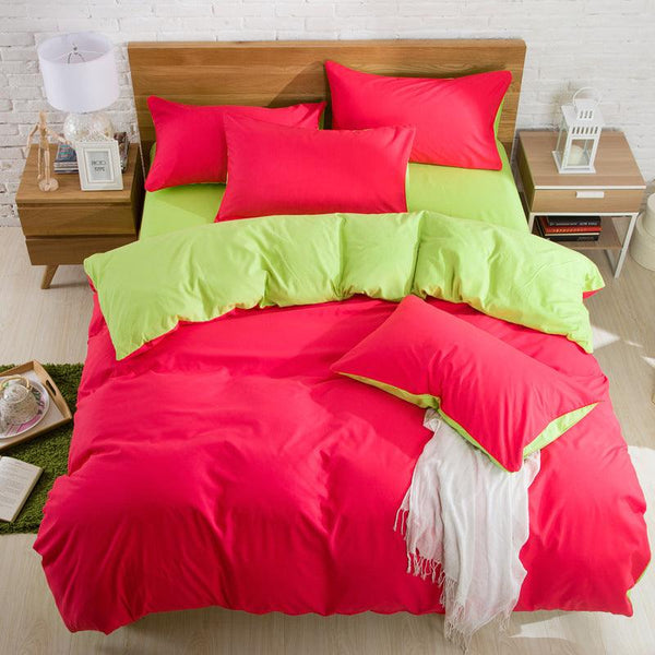New Brushed Plain Bedding - Amazitshop