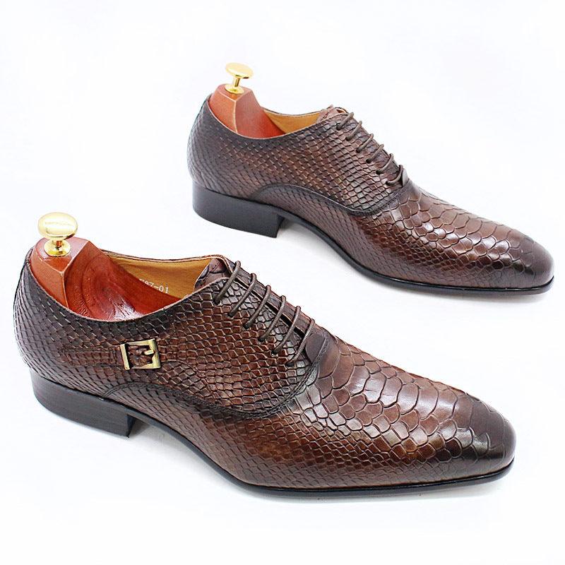 New Business Formal Leather Shoes For Men - Amazitshop