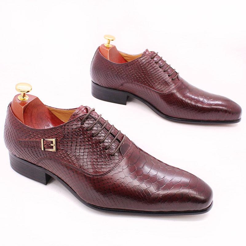 New Business Formal Leather Shoes For Men - Amazitshop